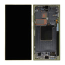 Samsung Galaxy S24 Ultra Scherm met Frame Behuizing Geel Origineel Service Pack
