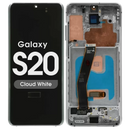 Samsung Galaxy S20 4G 5G Wit Zilver G980 G981 Scherm Service Pack