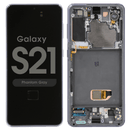 Samsung Galaxy S21 Grijs Zwart G991 Scherm Service Pack