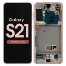 Samsung Galaxy S21 Violet Paars G991 Scherm Service Pack