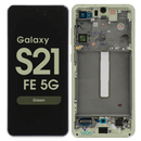 Samsung Galaxy S21 FE Groen G990 Scherm Service Pack