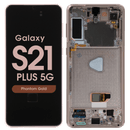Samsung Galaxy S21 Plus Goud G996 Scherm Service Pack