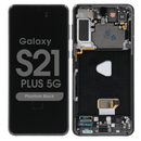 Samsung Galaxy S21 Plus Zwart G996 Scherm Service Pack