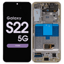 Samsung Galaxy S22 Violet Paars SM-S901B Origineel Scherm Service Pack