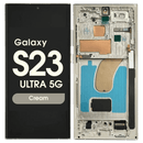 Samsung Galaxy S23 Ultra Creme SM-S918B Scherm Service Pack