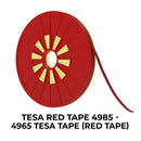 Tesa Dubbelzijdige Polyester Tape Rood 4985 - 4965