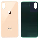 iPhone XS Max Achterkant glas | Met logo | Big hole | Goud