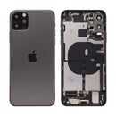 iPhone 11 Pro Max Behuizing voorgemonteerd Origineel met logo | Grijs