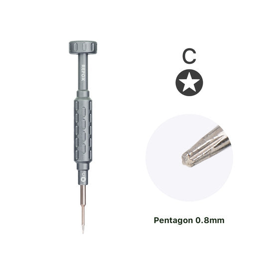 REFOX Torx Pentalobe 0.8mm Pentagon Schroevendraaier | iPhone Reparatie